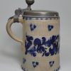 Westerwald saltglaze stoneware tankard, circa 1783
