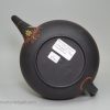 Wedgwood basalt teapot with encaustic decoration, circa 1790