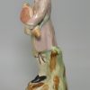 Enoch Wood Pottery pearlware figure of a 'Flemish Music', circa 1820