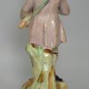 Enoch Wood Pottery pearlware figure of a 'Flemish Music', circa 1820
