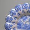 London delft buckle dish, circa 1690