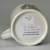 Pearlware pottery child's mug 'ARCHERY', circa 1830