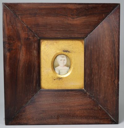 Miniature of a young girl, circa 1820
