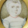Miniature of a young girl, circa 1820