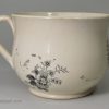 Pearlware mug decorated with a black print 'A Present for William', circa 1840