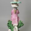 Derby porcelain figural chamber stick, circa 1770