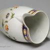 Prattware pottery jug, circa 1820