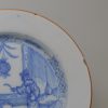 Liverpool delft plate, circa 1740