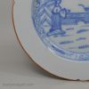 Liverpool delft plate, circa 1740