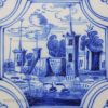 Dutch Delft tile, circa 1750