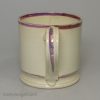 Pearlware pottery child's mug 'THOMAS', circa 1820
