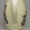 Commemorative creamware pottery jug for the death of Admiral Nelson in 1805