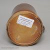 Nottingham salt glazed stoneware plain mug, circa 1750