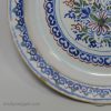 London delft pancake plate, circa 1740