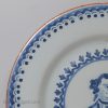 London delft plate 'ADMIRAL KEPPLE FOR EVER', circa 1779