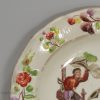 Pearlware pottery child's plate 'SYMPTOMS of WALKING made EASY, circa 1820