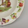 Pearlware pottery child's plate 'SYMPTOMS of WALKING made EASY, circa 1820
