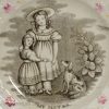 Commemorative creamware pottery jug for the death of Admiral Nelson in 1805