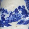 Pearlware pottery pickle dish printed with boy on buffalo print, circa 1790
