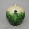 Creamware pottery cauliflower teapot, circa 1770