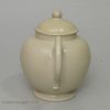Small Staffordshire saltglaze stoneware teapot, circa 1760
