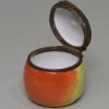 Bilson enamel apple bonbonnière, circa 1770