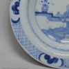 Large Liverpool delft shallow bowl, circa 1750