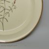 Creamware pottery botanical plate decorated with Berry Bearing Chironia, circa 1800