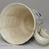 Staffordshire saltglaze stoneware moulded panel coffee cup, circa 1760