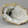 Brussels tin glazed figure of a Buck Rider, circa 1750