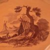 Don pottery dessert dish, circa 1820