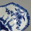 Worcester porcelain leaf shaped pickle dish, circa 1770