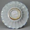 London Delft buckle dish, circa 1690