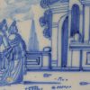 London delft tile, circa 1730