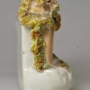 Staffordshire porcelain cottage, circa 1860