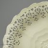 Creamware pottery pierced and moulded dish, circa 1780