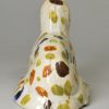 Pearlware pottery setter painted under the glaze, circa 1800