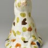 Pearlware pottery setter painted under the glaze, circa 1800