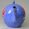 Staffordshire prattware pottery module of a chicken, circa 1800