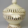 Creamware pottery reticulated sauce tureen with pierced lid, circa 1780