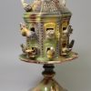 Creamware pottery module of 'A NEW PAVILION' dove cote, circa 1755