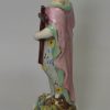 Staffordshire pearlware pottery figural group of 'Faith, Hope and Charity', circa 1820