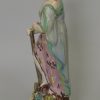 Staffordshire pearlware pottery figural group of 'Faith, Hope and Charity', circa 1820