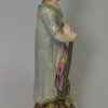 Staffordshire pearlware pottery figural group of 'Faith, Hope and Charity', circa 1820
