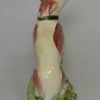 Staffordshire pearlware pottery dog, circa 1820