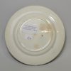 Pearlware pottery child's plate 'THIS IS HOW WE TRAVEL NOW', circa 1850