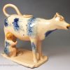 Buff bodied cow creamer, circa 1820