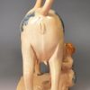 Buff bodied cow creamer, circa 1820