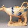 Buff bodied cow creamer, circa 1820