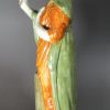 Prattware pottery allegorical figure of , circa 1800